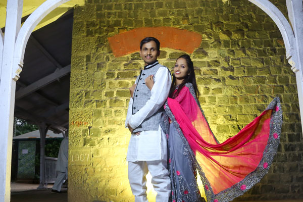 Empress Garden Pre Wedding Shoot in Pune