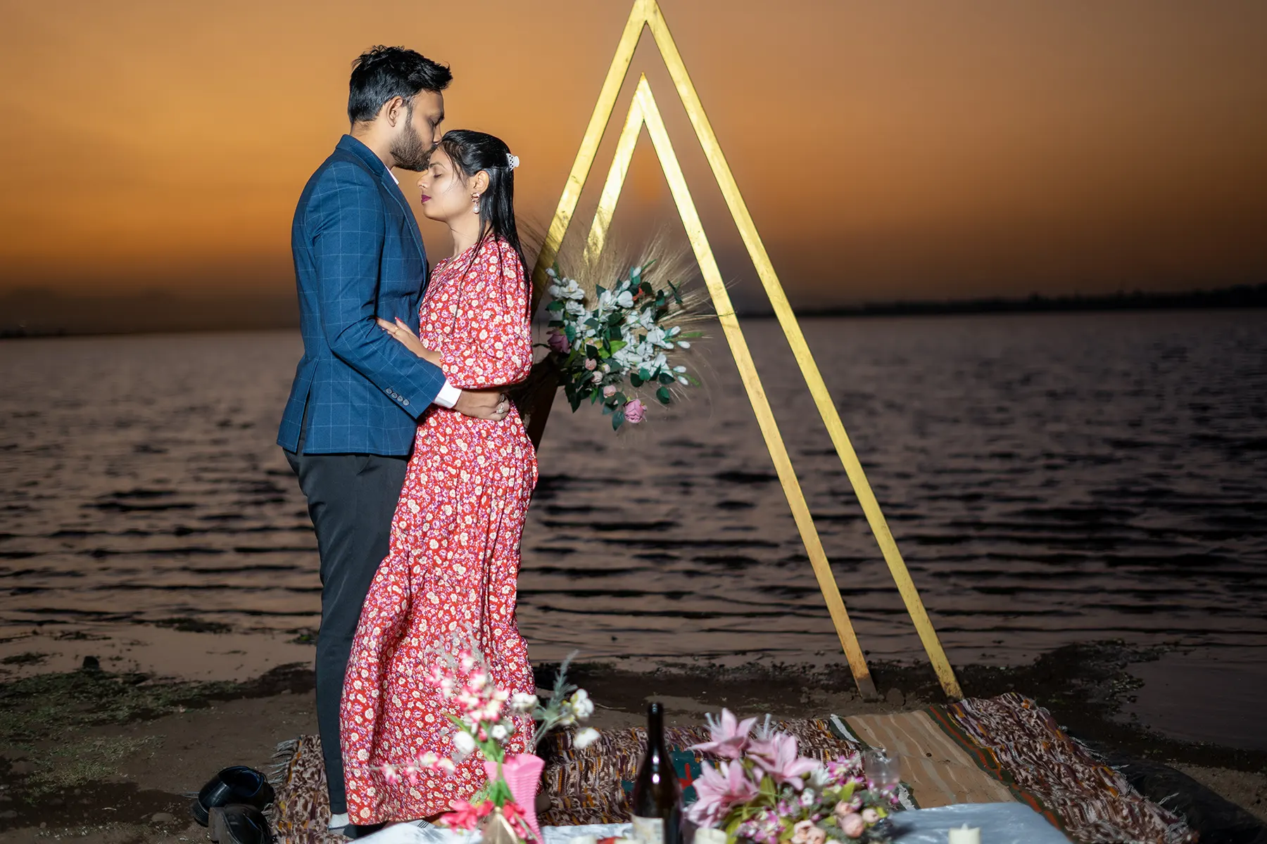 Pre-Wedding Shoot in Empress Garden and Veer Dam, Near Pune. - Mangesh ...