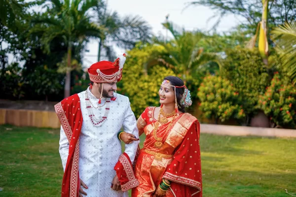 Bride and groom natural candid click