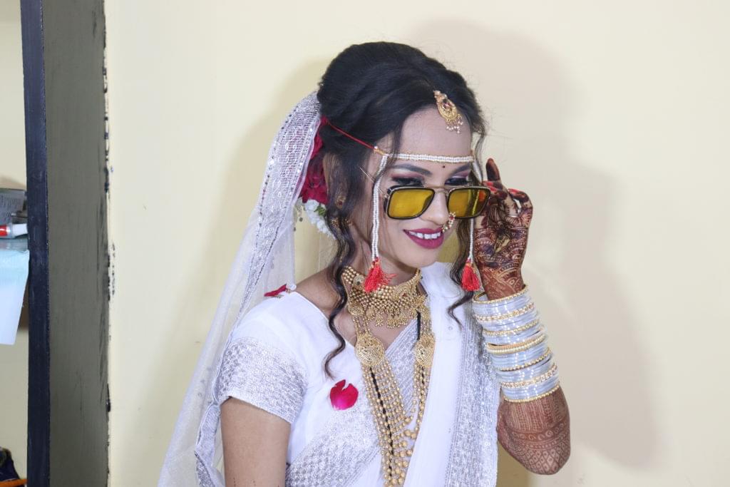 Bride Wedding Close Up Photography in Aurangabad. Wedding Photographer by Mangesh Films