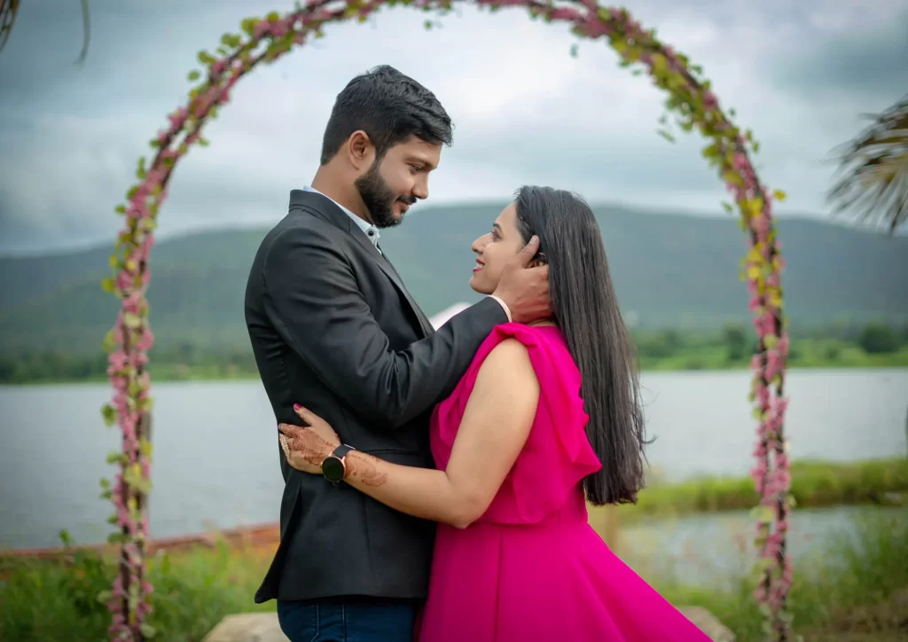 Pre-wedding shoots in sets of pune 