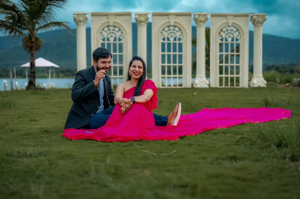 Pre-wedding Location in Pune with dam